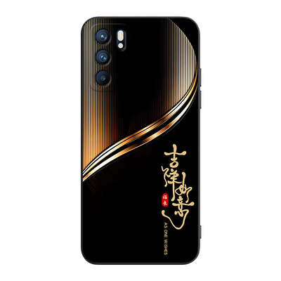 彧玺适用于opporeno6手机壳oopr6外壳peqm00轻奢风0PP0Ren06防摔PEQM00保护套reon6新款Reno6潮牌Ren06个性软