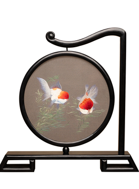 苏绣中式家居摆件绣美伴手礼国风