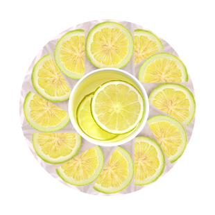 冻干香水柠檬片干泡水喝即食单独包装官方旗舰店水果茶爷爷家的蜜