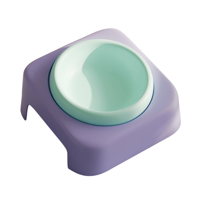 pecolo陶瓷猫狗碗浅口护颈