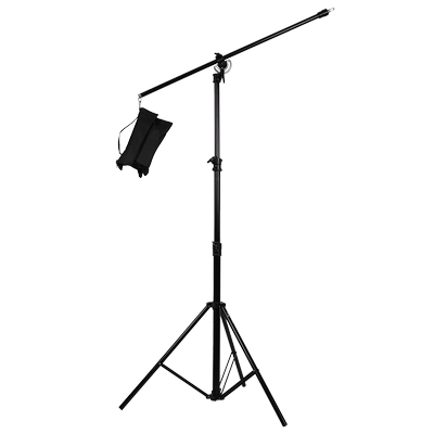 爱图仕铝制斜臂支架横臂三脚架