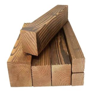 户外防腐木实木木条木方碳化木地板龙骨吊顶木楞花箱撑网格条边框