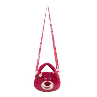 2025新款ins可爱毛绒儿童斜挎手提包小女生礼物公主男孩宝宝腰包