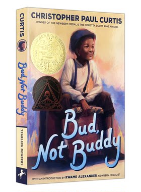 我叫巴德不叫巴弟 英文原版书 Bud Not Buddy 纽伯瑞儿童文学奖 巴德 不是巴迪 全英文版小说儿童读物 进口英语书籍