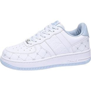 Kappa女鞋板鞋女款2025秋冬新款潮流休闲鞋子学生厚底增高小白鞋