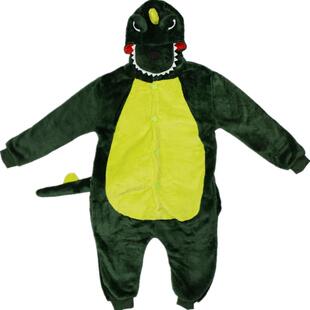 恐龙睡衣男童连体儿童衣服动物服装男孩女童皮卡丘卡通小冬季宝宝