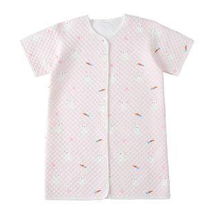 春秋睡袋宝宝空气棉薄款连体睡衣婴幼儿男童女孩防踢被加大码纯棉