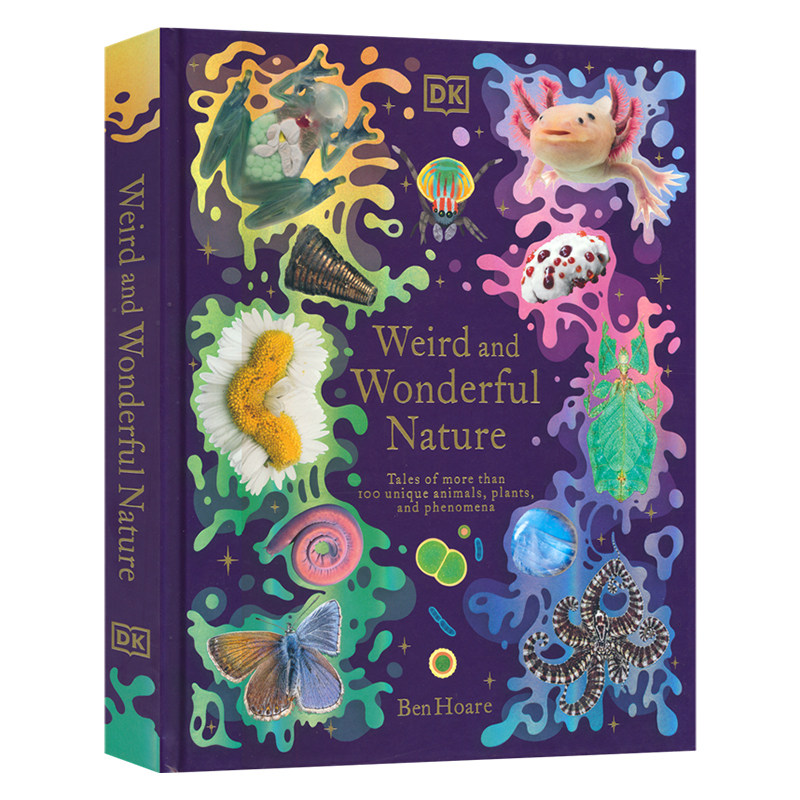DK Weird and Wonderful Nature 奇妙自然少儿百科 动植物 自然现象 岩石 7-11岁 小学生课外读物 拓展阅读 英文原版进口图书