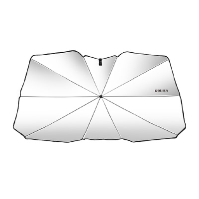 得力汽车遮阳伞防晒帘隔热板