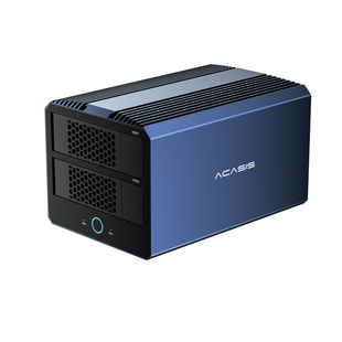 阿卡西斯阵列移动硬盘盒4盘位SATA硬盘M.2混合矩阵柜磁盘外接存储