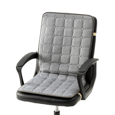 办公室插电式靠背一体加热坐垫