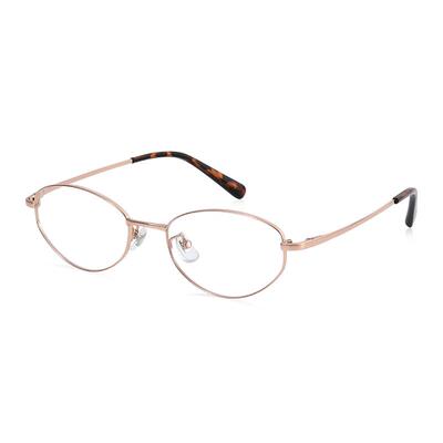 LOOK钛腿超轻金丝框近视眼镜