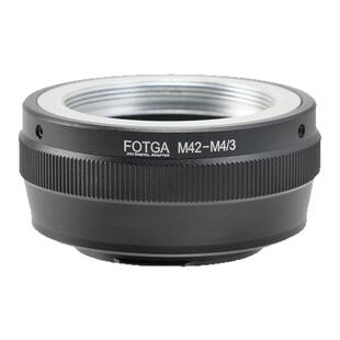 FOTGA M42-M4/3镜头转接环适用于太苦玛/八羽怪/俄头M42镜头转接松下奥林巴斯M4/3微单相机