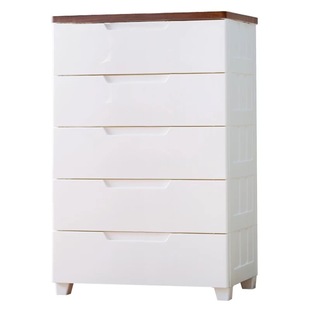 爱丽思收纳柜抽屉式日式塑料家用加厚五斗柜爱丽丝大容量储物柜