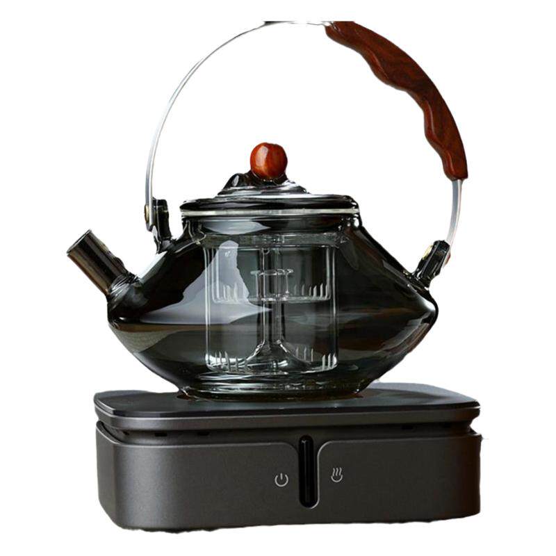 提梁茶壶加厚耐高温玻璃煮茶器大容量养生壶电陶炉烧水壶茶具
