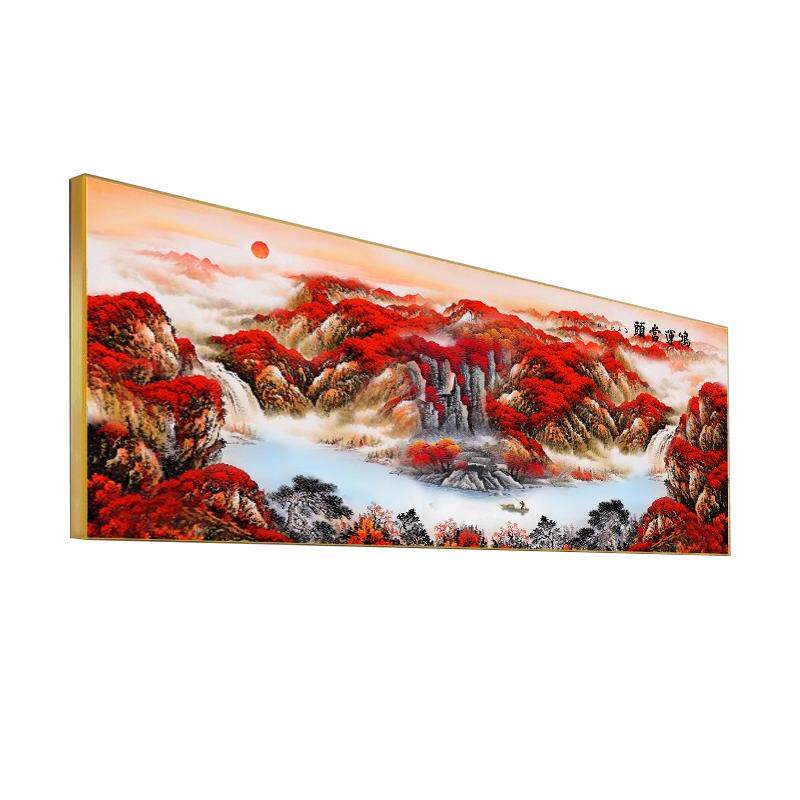 画世纪客厅鸿运当头装饰画新中式