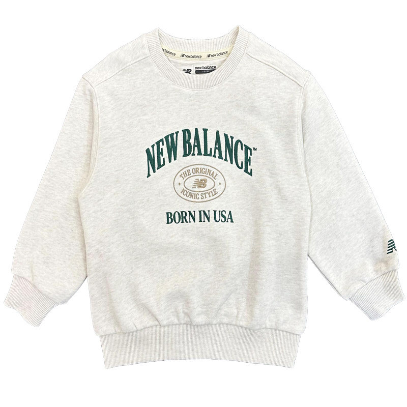 Newbalance儿童圆领卫衣裤子