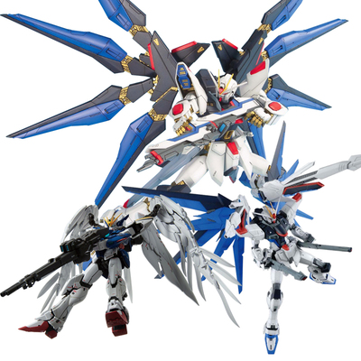 万代独角兽高达飞翼零式拼装模型