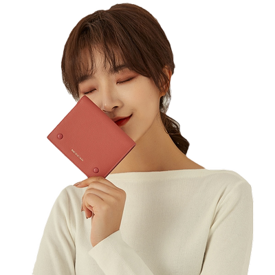 稻草人短款钱包女简约