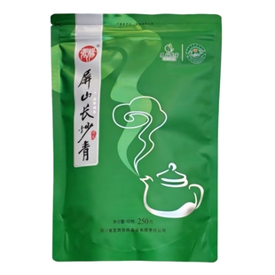 张杨屏山长炒青茶2025新茶叶袋装四川天府龙芽特产宜宾早高山绿茶