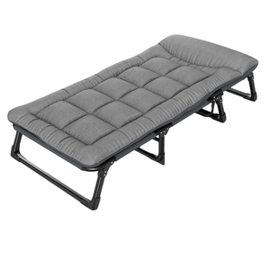 艾臣折叠床办公室单人床午休躺椅家用简易便携行军床午睡神器