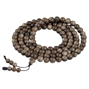 天然野生柬埔寨沉香手串108颗佛珠老料沉香木多圈手链保真文玩8mm