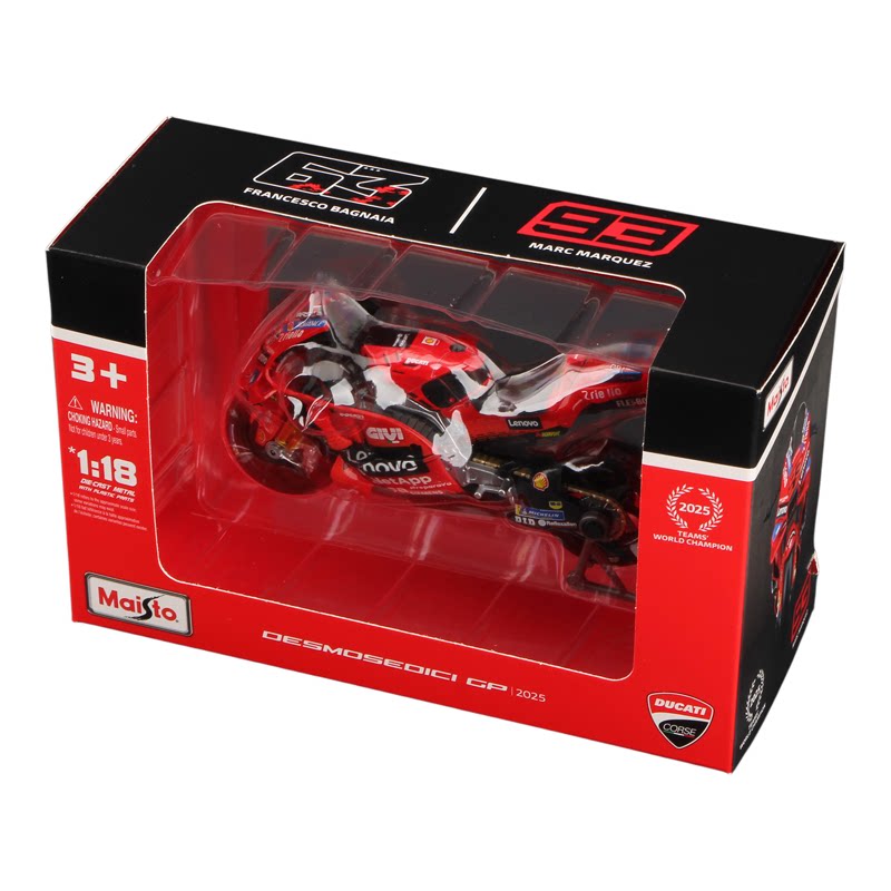 MotoGP1：18杜卡迪联想2025#93