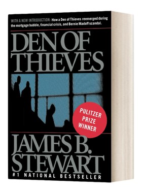 英文原版小说 Den Of Thieves  贼巢  美国金融史上大内幕交易网的猖狂和覆灭 股市大盗 普利策奖得主James B. Stewart 进口书籍