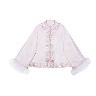 漱玉摇光 清水溪中国风新中式女装秋冬外套羽绒内胆保暖显瘦百搭