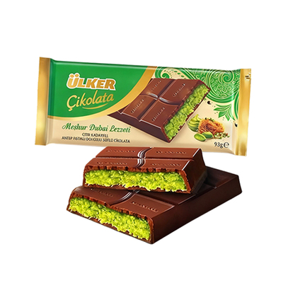 迪拜风味巧克力开心果酱夹心零食