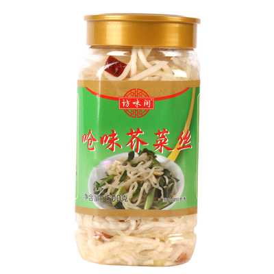 土特产芥菜丝下饭菜咸菜