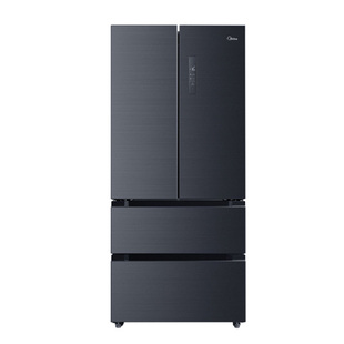 美的508L智能净味电冰箱法式多开门四门家用风冷无霜变频一级省电
