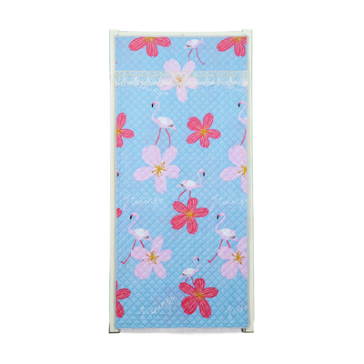 加厚保温防寒免打孔冬天棉门帘