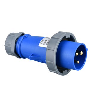 工业插头插座连接器三相电3/4/5芯16A/32A防水航空插头IP67对接器