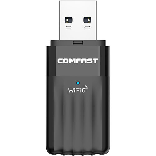 COMFAST无线网卡WiFi蓝牙二合一台式电脑wifi接收器900M5G双频免驱蓝牙5.4笔记本外置USB适配器模块CF-943BF