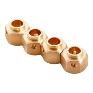 GRC TRX4 8mm加宽结合器 7075铝 黄铜 T4加宽结合器专用螺母