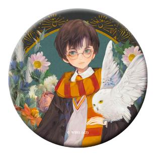 哈利波特周边马口铁徽章吧唧胸针正版联名徽章勋章德拉科赫敏卢娜