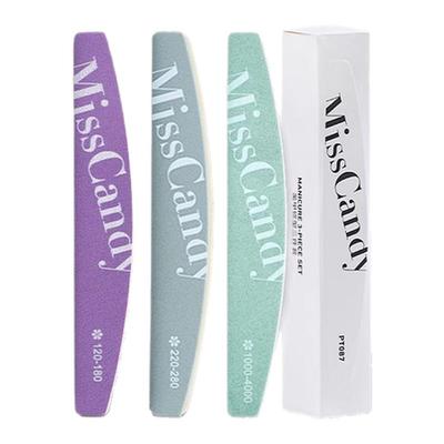 MissCandy指甲锉打磨条美甲专用磨砂打磨抛光砂条修甲工具套装