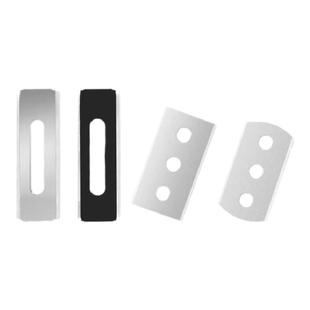 吉利鸟腰孔三孔双面刀片薄膜熔喷布分切刀片清洁刀片刮刀片薄刀片