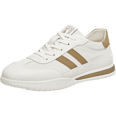 TATA他她男鞋2026春季新款休闲鞋舒适百搭白色运动鞋子QHW01AM6