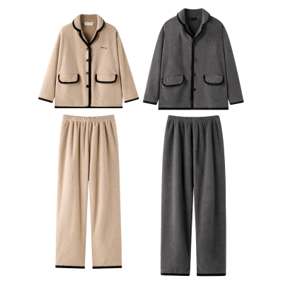 曼系女士保暖睡衣家居服