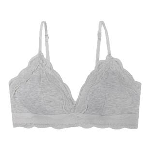 JoyceBra纯欲蕾丝边三角杯内衣女士薄款舒适防下垂亲肤美背文胸罩
