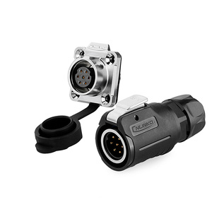 凌科电气LP16航空插头快速插拔电源信号2-3-4-5-7-89芯防水连接器