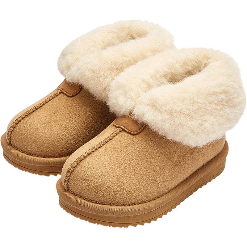 巴拉巴拉儿童雪地靴男童女童鞋子