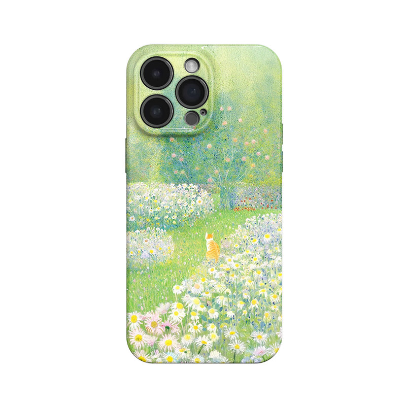 夏日西瓜~适合夏天简约ins适用iPhone16/15promax手机壳新华为pura70苹果13全包小米14小众畅享70iqooneo10软