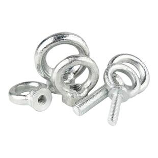 铁白锌吊环螺母螺钉圆环起重吊螺栓吊环螺丝M6M8M10M12M14M16-M20