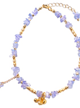 天然坦桑石手链新中式女款手饰