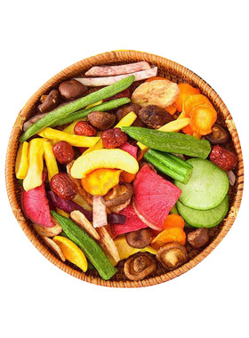 【配料干净】果蔬脆蔬菜干混合装