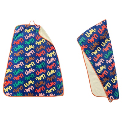 有这么只二合一干发帽洗脸巾