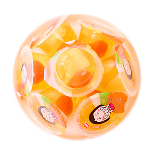 小贵族水果味什锦果肉果冻大杯怀旧网红儿童健康解馋休闲小零食品